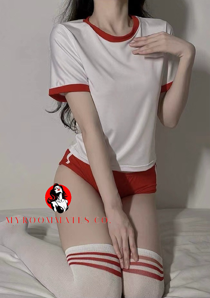 🏫Japanese-Style Erotic School Gym Uniform Role-Play Set💋