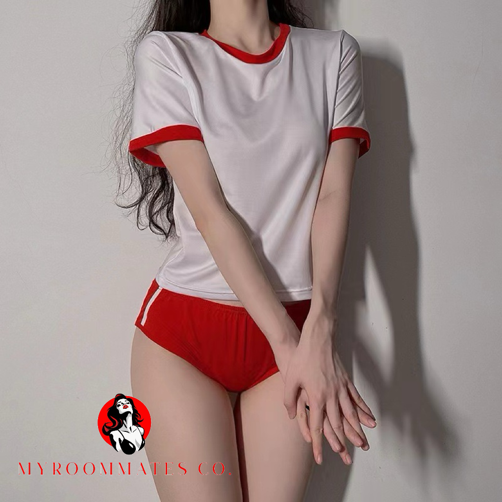 🏫Japanese-Style Erotic School Gym Uniform Role-Play Set💋